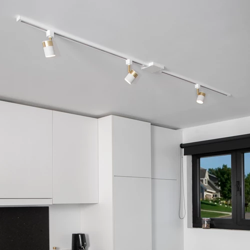 Lucide TRACK L-koppelstuk - 1-fase Railsysteem / Railverlichting - Rechts - Wit (Uitbreiding) - sfeer 1